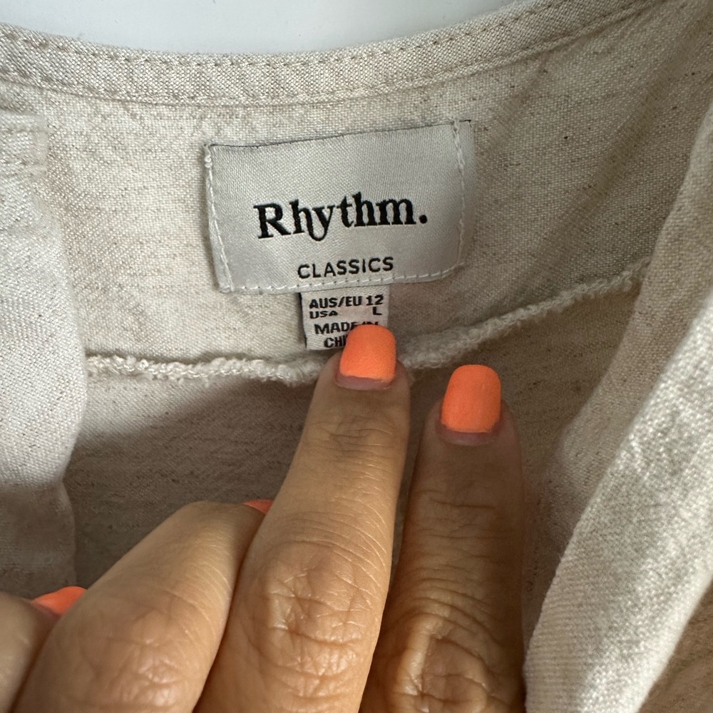Rhythm Cream Jumpsuit - Picture 3 of 4